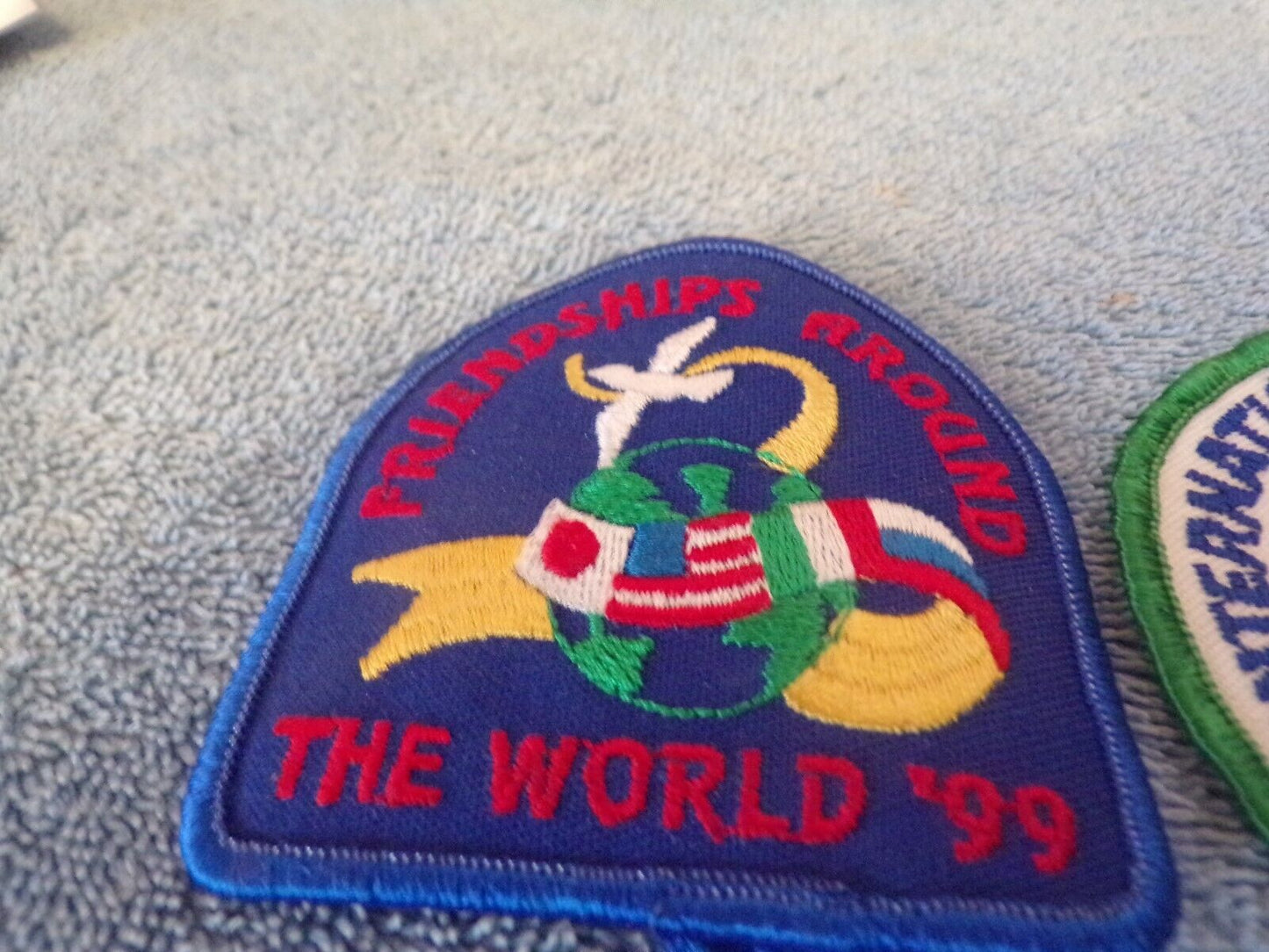 Two Girl Scout Friendship Patches