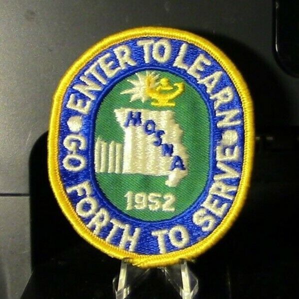 Vintage 1952 Patch: Missouri School Nutrition Association