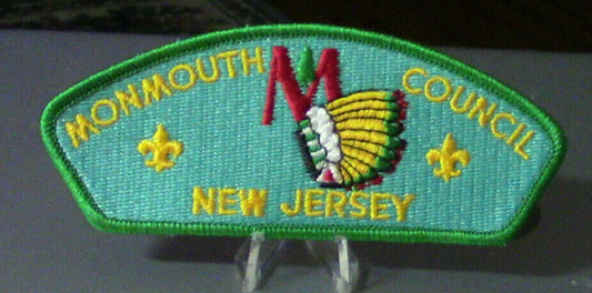 BSA Council Patch:  Monmouth Council New Jersey Patch
