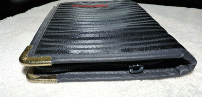 TWA ZIPPERED CASE FOR BUSINESS CARDS AND NOTE PAPER 6.5X4.75 INCHES