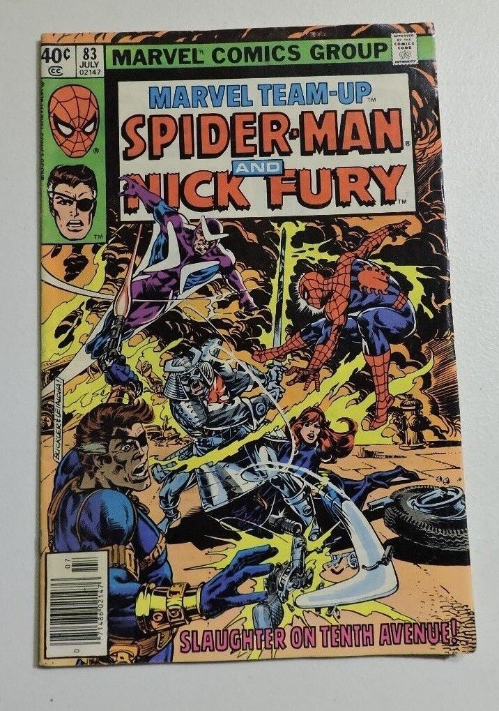 Spider-Man and Nick Fury Marvel Team-Up 1979