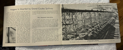 GRAND COULEE DAM SOUVENIR BOOKLET 1947  STATE OF WASHINGTON
