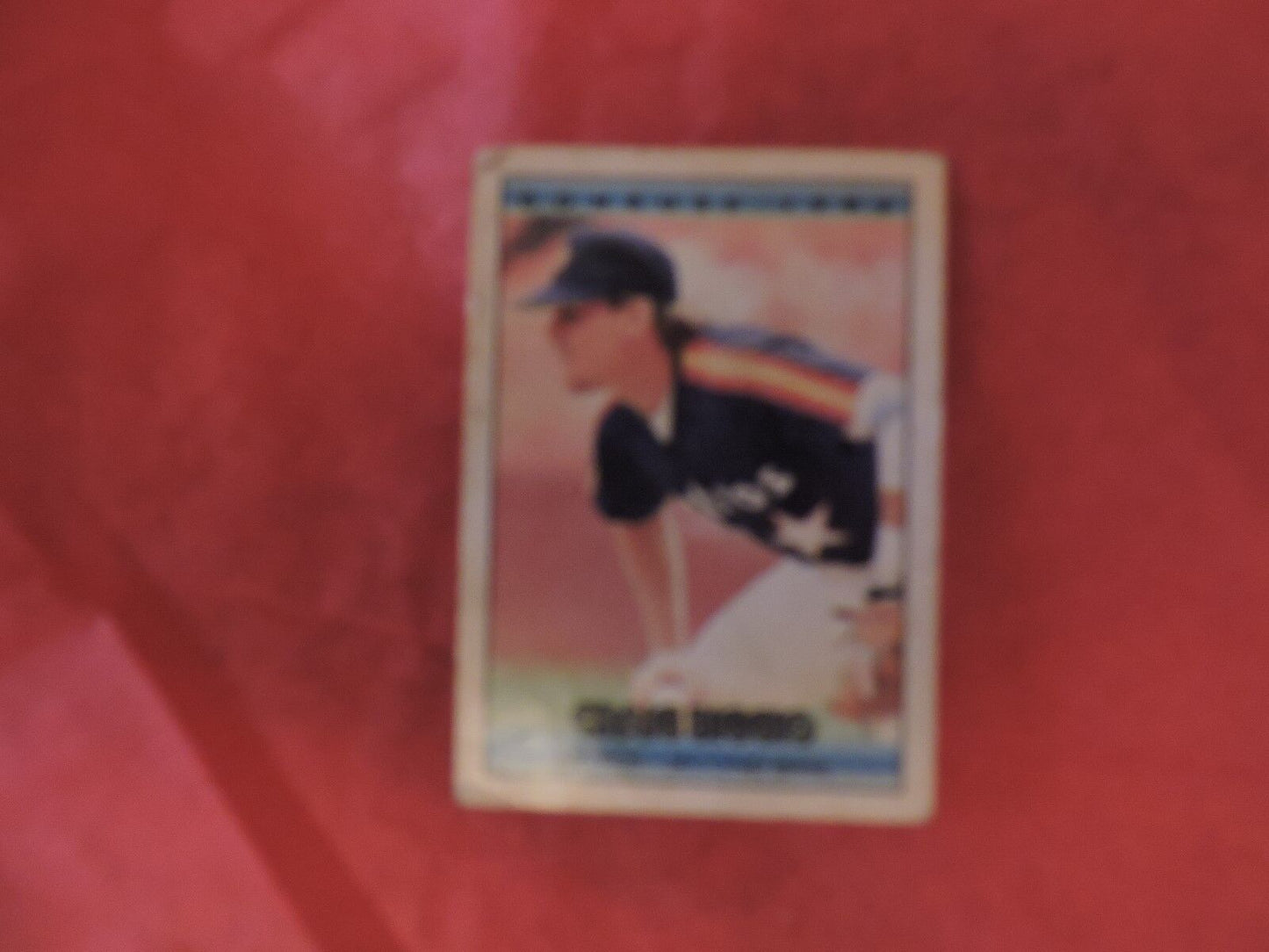 Vintage Cracker Jacks Baseball Card