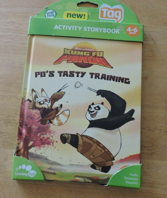 LEAP FROG NEW ACTIVITY STORY BOOK: PO'S TASTY TRAINING (KUNG FU PANDA)