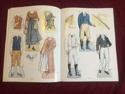 The Fowler Family Celebrates Statehood and a Wedding: Paper Dolls Set
