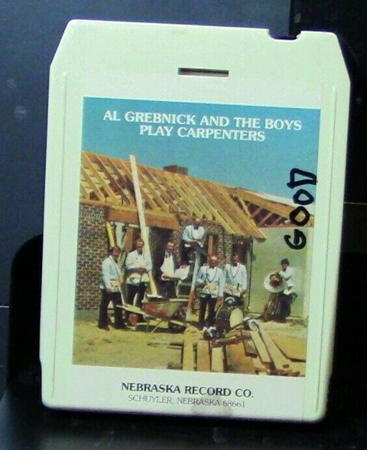 Al Grebnick and the Boys "Play Carpenters" 8 Track Tape