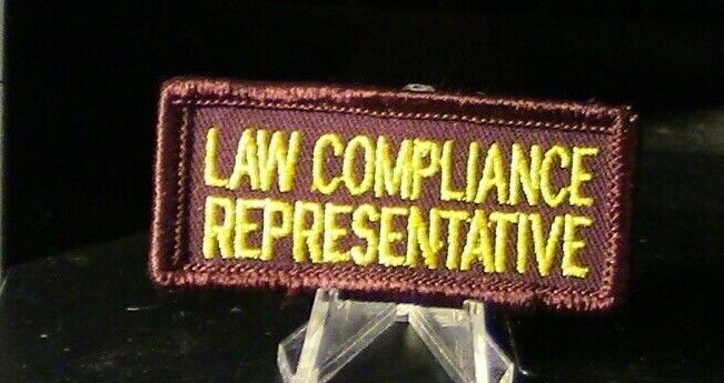 Law Compliance Representative Patch