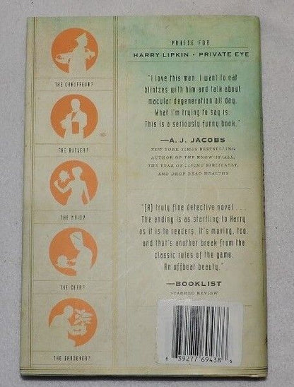 First Edition-Harry Lipkin, Private Eye by Barry Fantoni (2012, Hardcover)