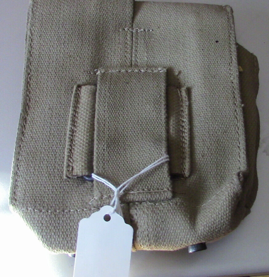 WWII-Army Two Pouch Grenade Holder