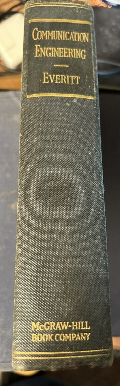 Hardcover: Communication Engineering, 1937