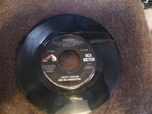 Henry Mancini Presents: We've Loved Before & Arabesque Vinyl Record 45RPM