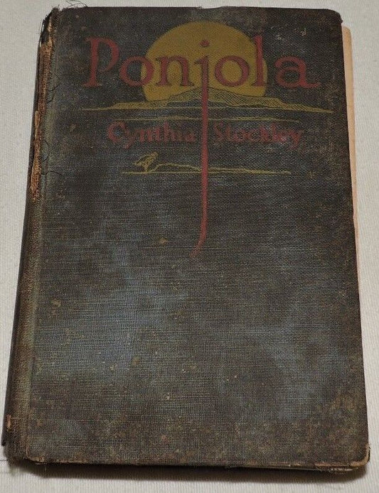Vintage (1923) Book: Ponjola By Synthia Stockley