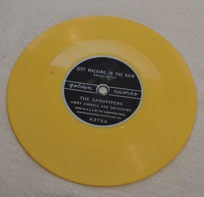 Just Walking in the Rain/The Banana Boat Song The Sandpipers Record 78 RPM