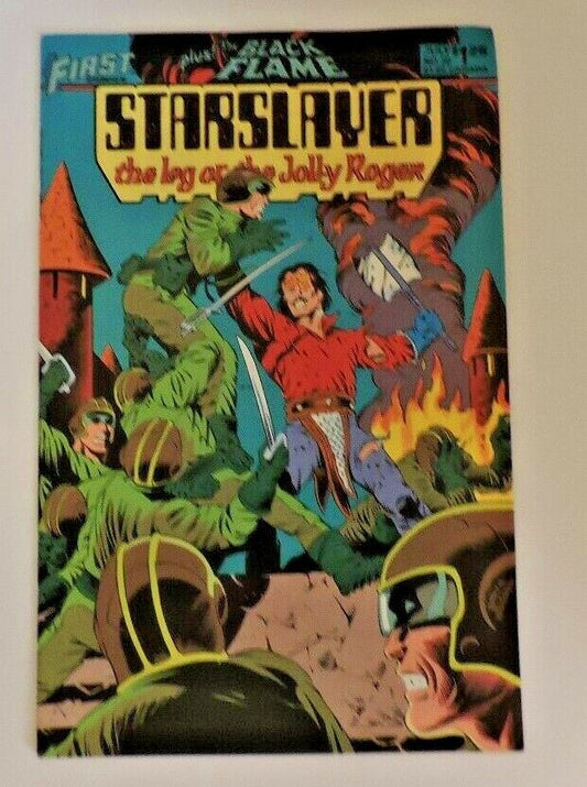 Starslayer The Legend of the Jolly Roger,  First Comics #30