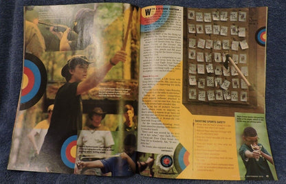 BSA-Boys' Life September 2013 Issue Features Work Hard, Rest Easy