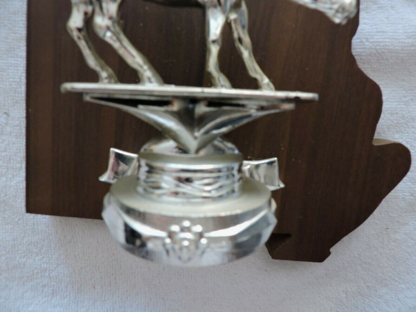 MISSOURI HORSEMANSHIP TROPHY--READY FOR A NEW NAME PLATE 7.5X7 INCHES
