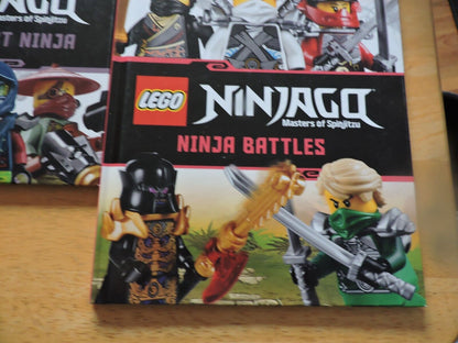 LEGO NINJAGO 2 BOOKS: NINJA BATTLES & NINJA VS. GHOST NINJA