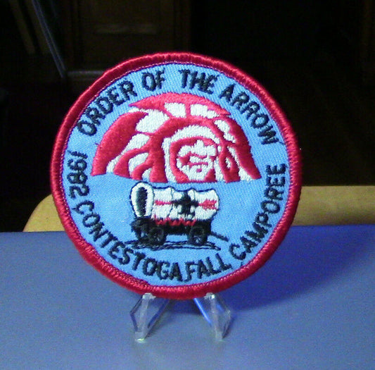 Official BSA: "Order of the Arrow" 1982 Contestoga Fall Camporee Patch