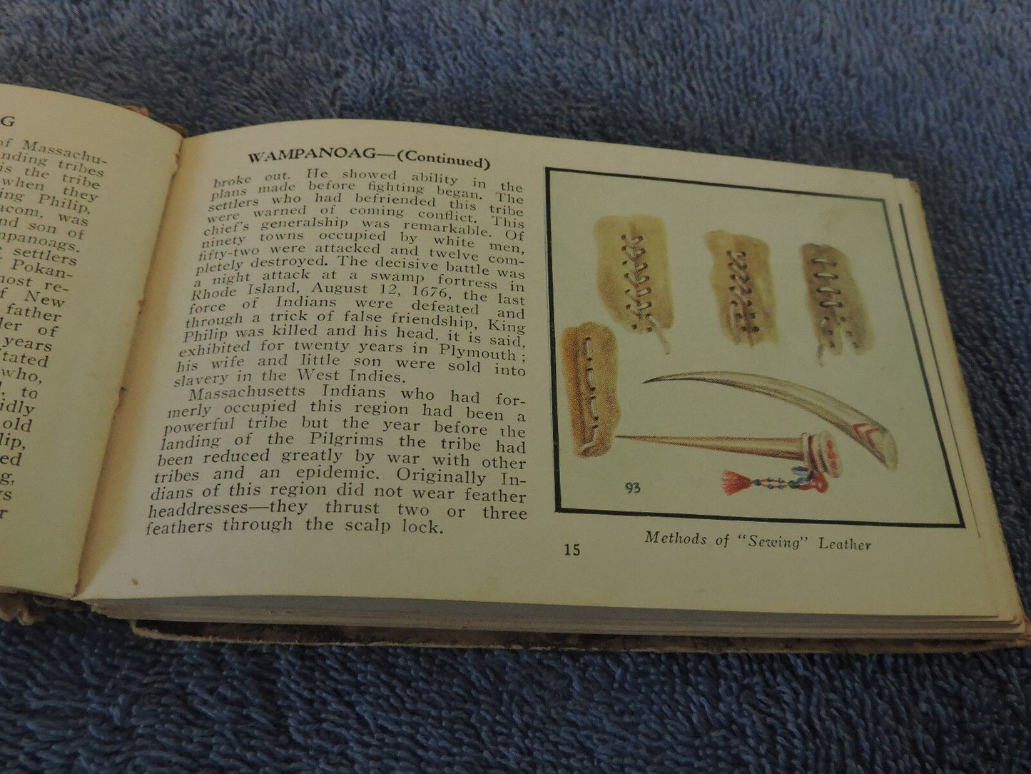 Indians of America Mini-Info Book