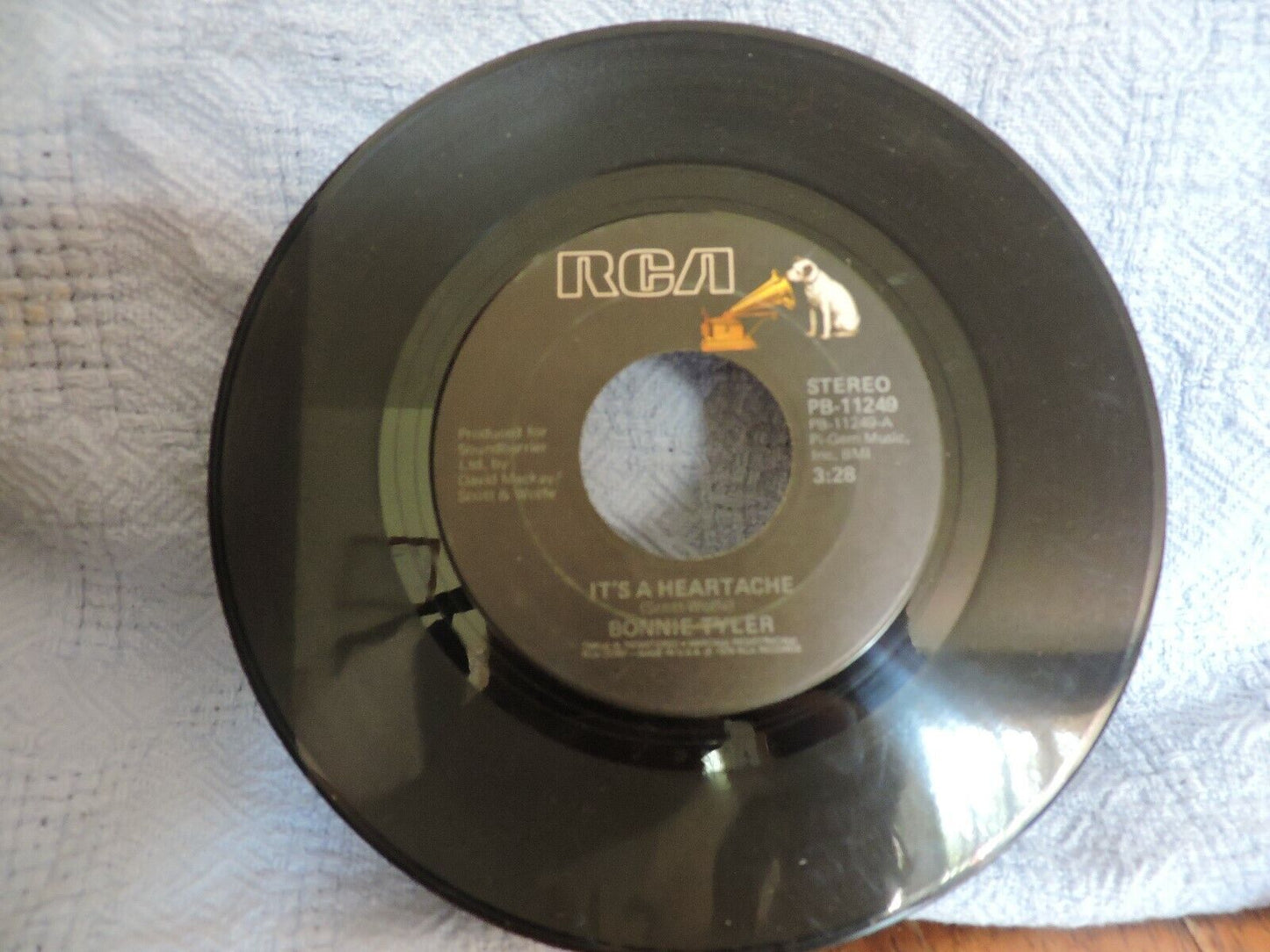 Bonnie Tyler: It's a Heartache and It's About Time Vinyl Record