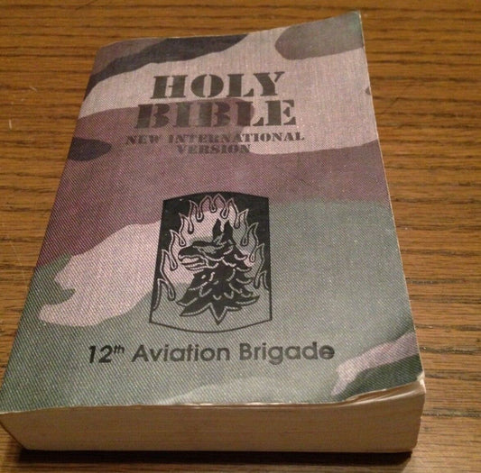 Holy Bible  12th Aviation Brigade New International Version