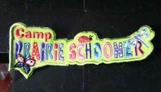 Girl Scout "Camp Prairie Schooner" Patch