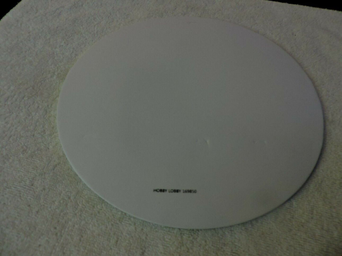 FOAM BASEBALL SHAPED MOUSE PAD 9 INCHES ROUND