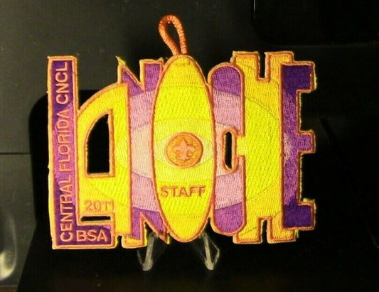 Camp La No Chi, Central Florida Council: 2011 Camp Staff Button Patch