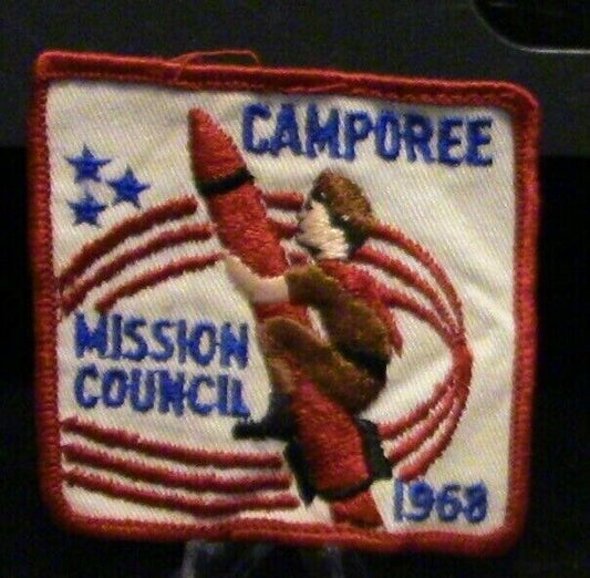 BSA: Mission Council Camporee 1968 Patch