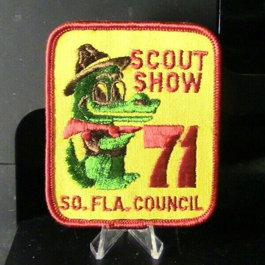 BSA: South Florida Council Scout Show 1971 Patch