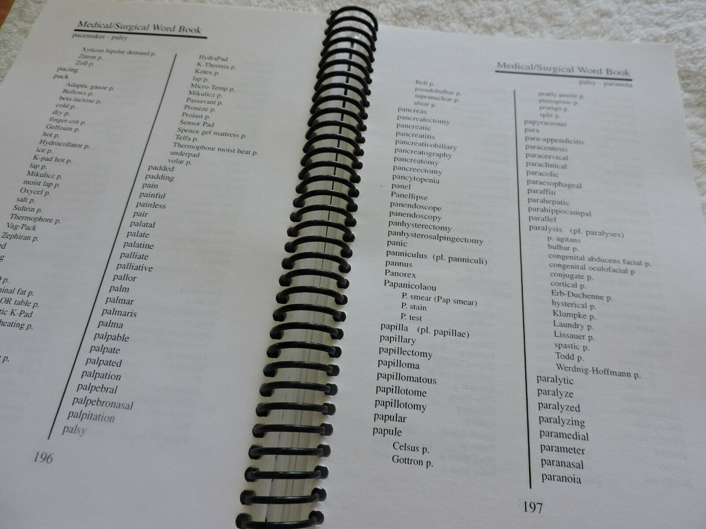 ANNOTATED MEDICAL SURGICAL WORD BOOK--2005--COMPILED BY ANDREA L. ANAYA, CMT