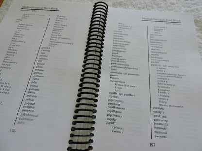 ANNOTATED MEDICAL SURGICAL WORD BOOK--2005--COMPILED BY ANDREA L. ANAYA, CMT