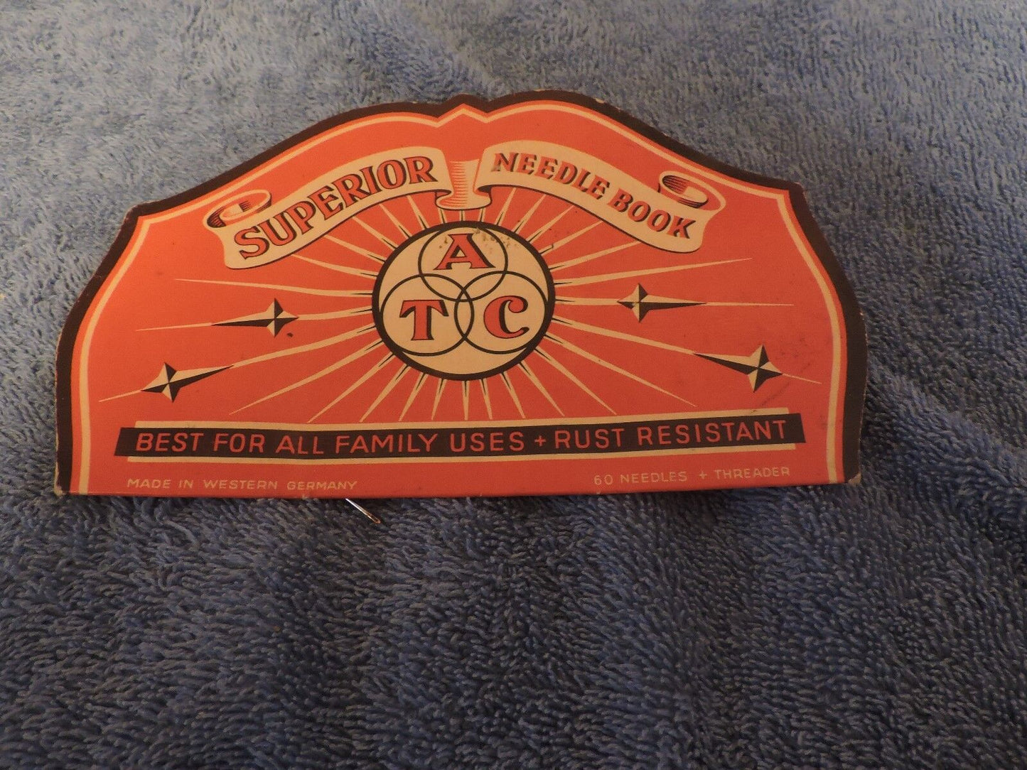 Vintage ATC Superior Needle Book (Rust Resistant)