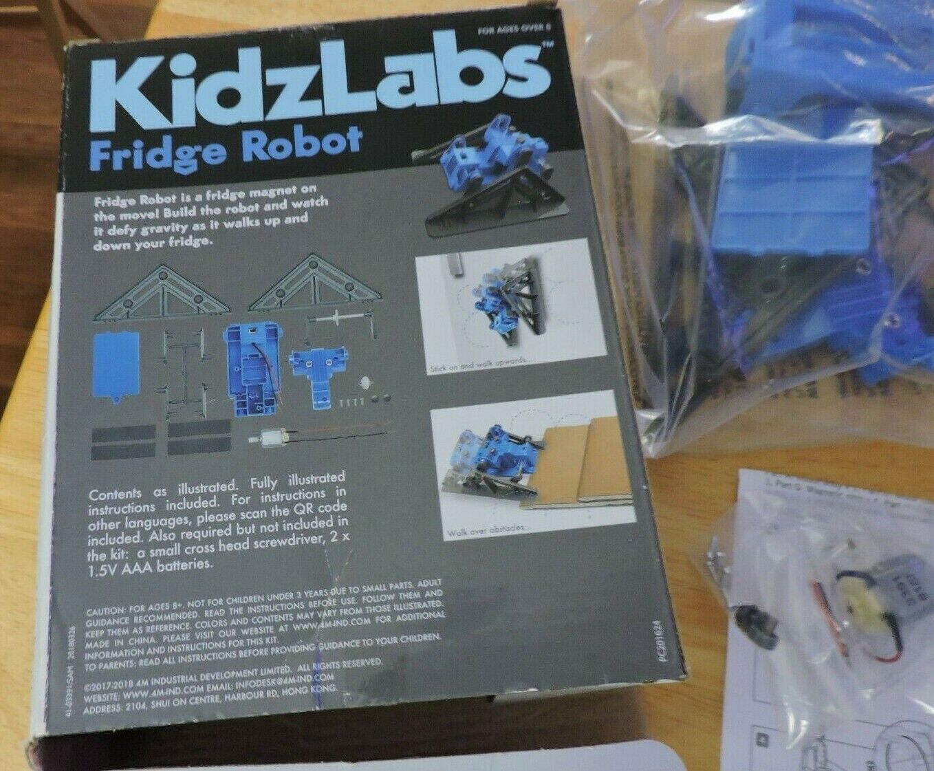 KIDZLABS FRIDGE ROBOT--NEW