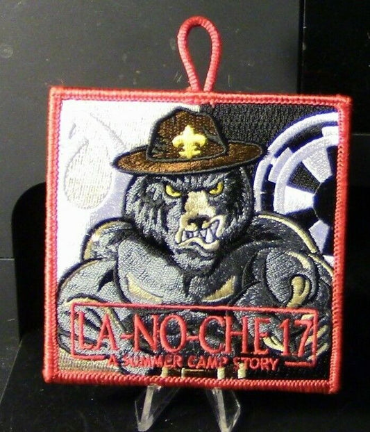 BSA Patch: LA-NO-CHE 17 (A Summer Camp Story) Button Patch
