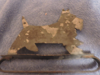 Vintage Metal Mail Box Art: Schnauzer