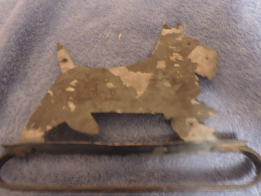 Vintage Metal Mail Box Art: Schnauzer