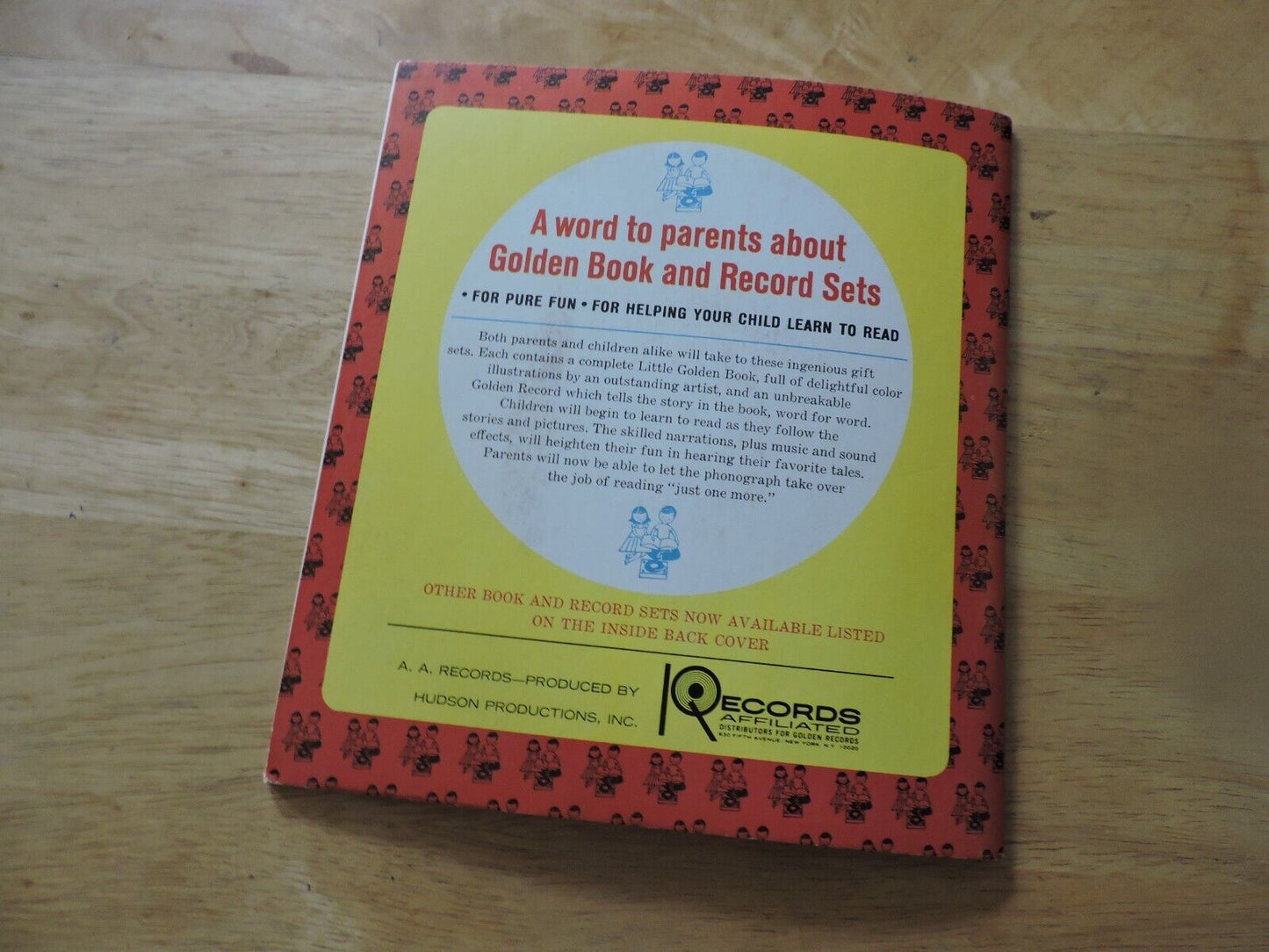 LITTLE GOLDEN BOOK AND A SPECIAL RECORD:  NUMBERS 1955