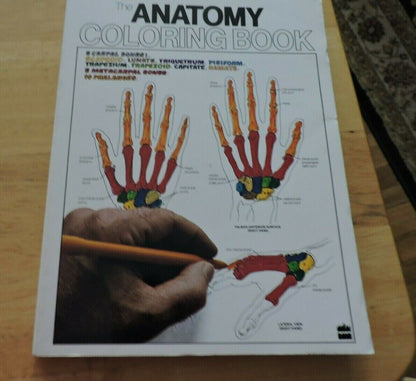 THE ANATOMY COLORING BOOK BY WYNN KAPIT/LAWRENCE M. ELSON 1977
