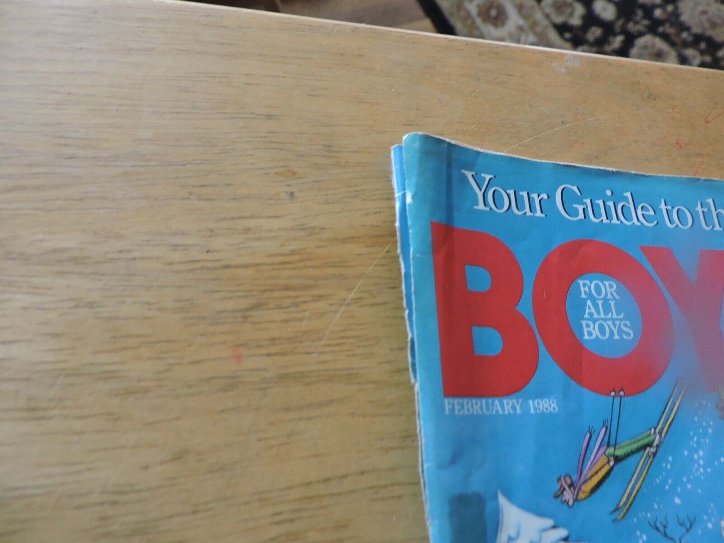 BOYS' LIFE MAGAZINE--FEBRUARY 1988--YOUR GUIDE TO THE WINTER OLYMPICS