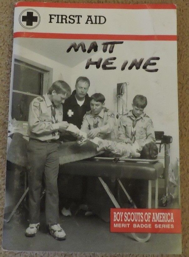 Merit Badge Series "First Aid" 2000 Printing of the 1995 Edition