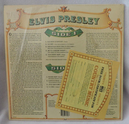 1981 "Elvis Presley Country Music" Album-Vinyl-Time Life-RCA Records