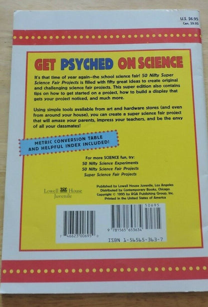 50 Nifty Super Science Fair Projects