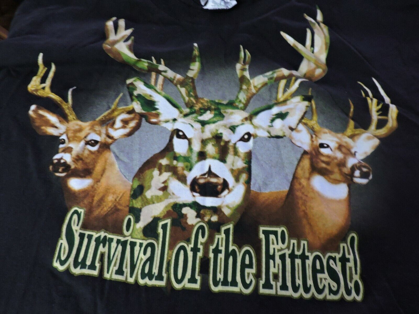DELTA PRO-WEIGHT  T-SHIRT 3XL  "SURVIVAL OF THE FITTEST!"