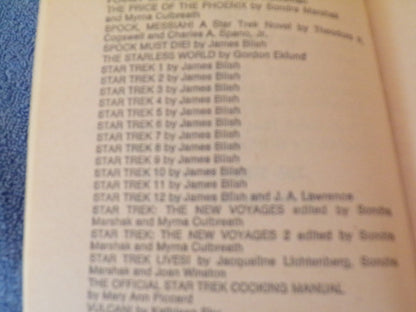 Set of Three Gordon Eklund Star Trek Adventure Books