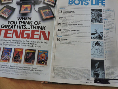BOYS' LIFE MAGAZINE: MAY 1989 MOUNTAIN BIKING THE SIERRAS