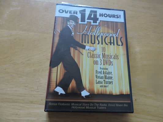 HOLLYWOOD MUSICALS-10 CLASSIC ON 3 DVDS 2006