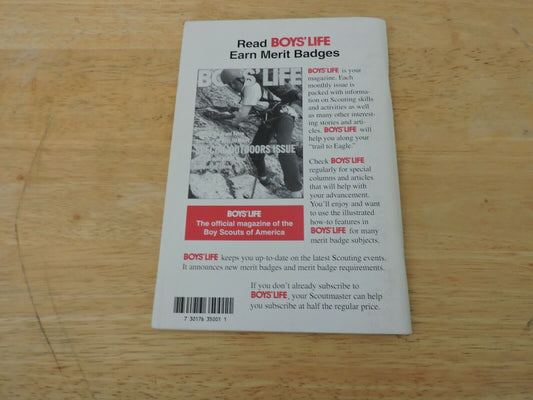 Climbing Booklet Boy Scouts Of America Merit Badge Series  1997