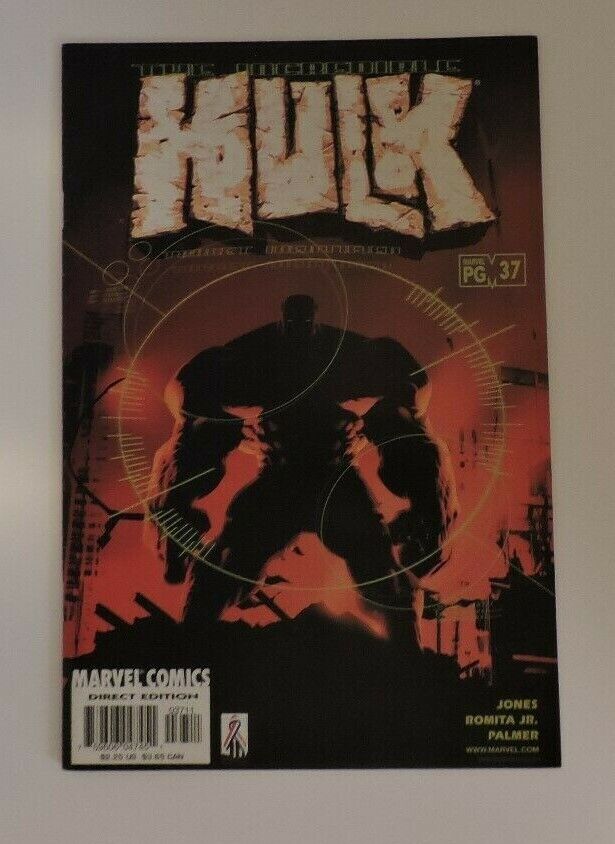 Marvel Comics Direct Edition: The Incredible Hulk Marvel PG 37 Comic Book
