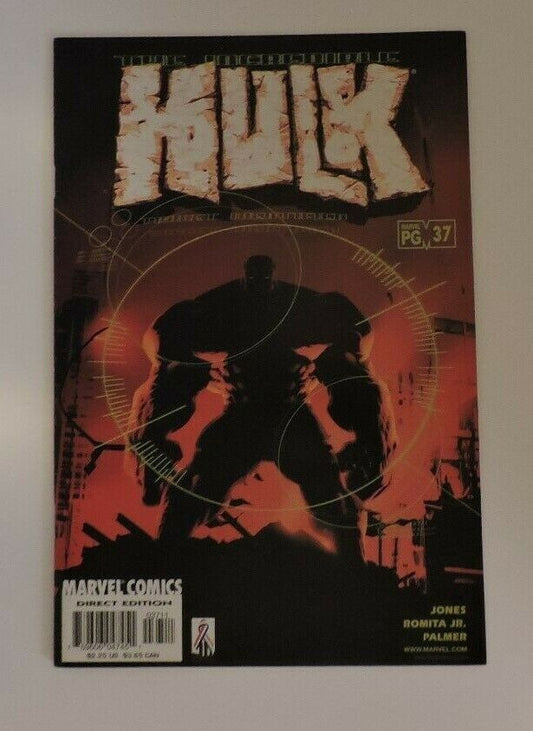 Marvel Comics Direct Edition: The Incredible Hulk Marvel PG 37 Comic Book
